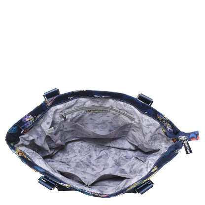 Wanderlust Quilted Fabric Tote Bag - 16014