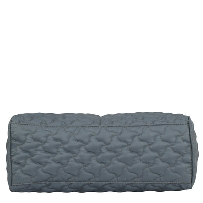Wanderlust Quilted Fabric Tote Bag - 16014