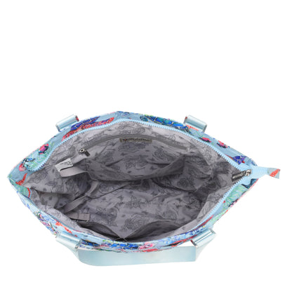 Wanderlust Quilted Fabric Tote Bag - 16014
