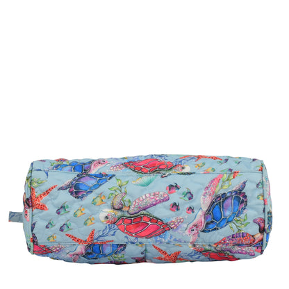 Wanderlust Quilted Fabric Tote Bag - 16014