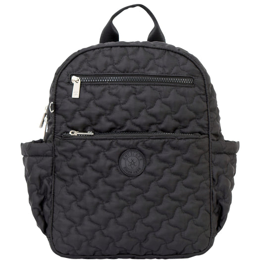 Wanderlust Quilted Fabric Backpack - 16015