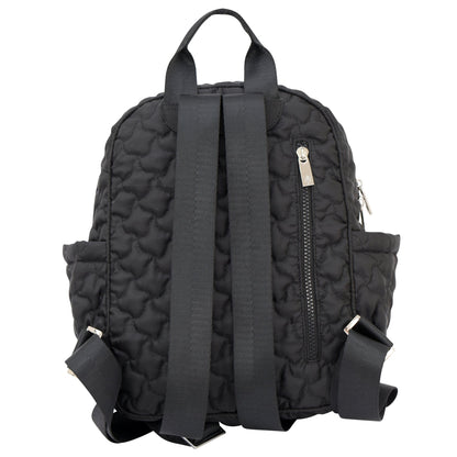 Wanderlust Quilted Fabric Backpack - 16015