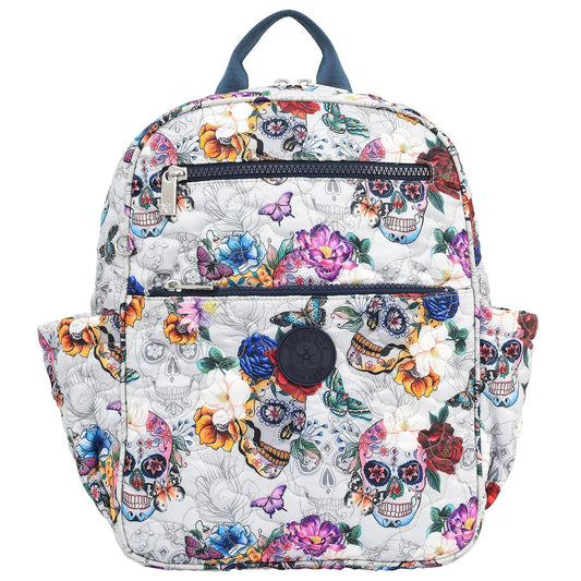 Wanderlust Quilted Fabric Backpack - 16015