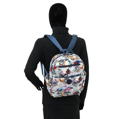 Wanderlust Quilted Fabric Backpack - 16015
