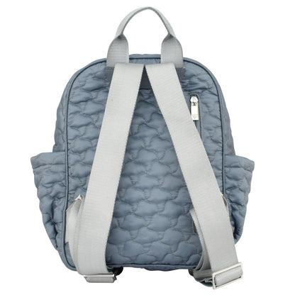 Wanderlust Quilted Fabric Backpack - 16015