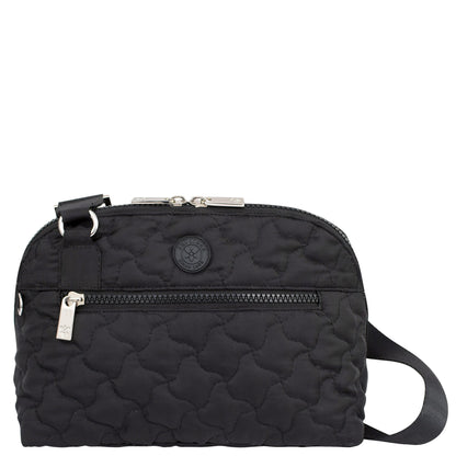 Wanderlust Quilted Fabric Dome Crossbody - 16017