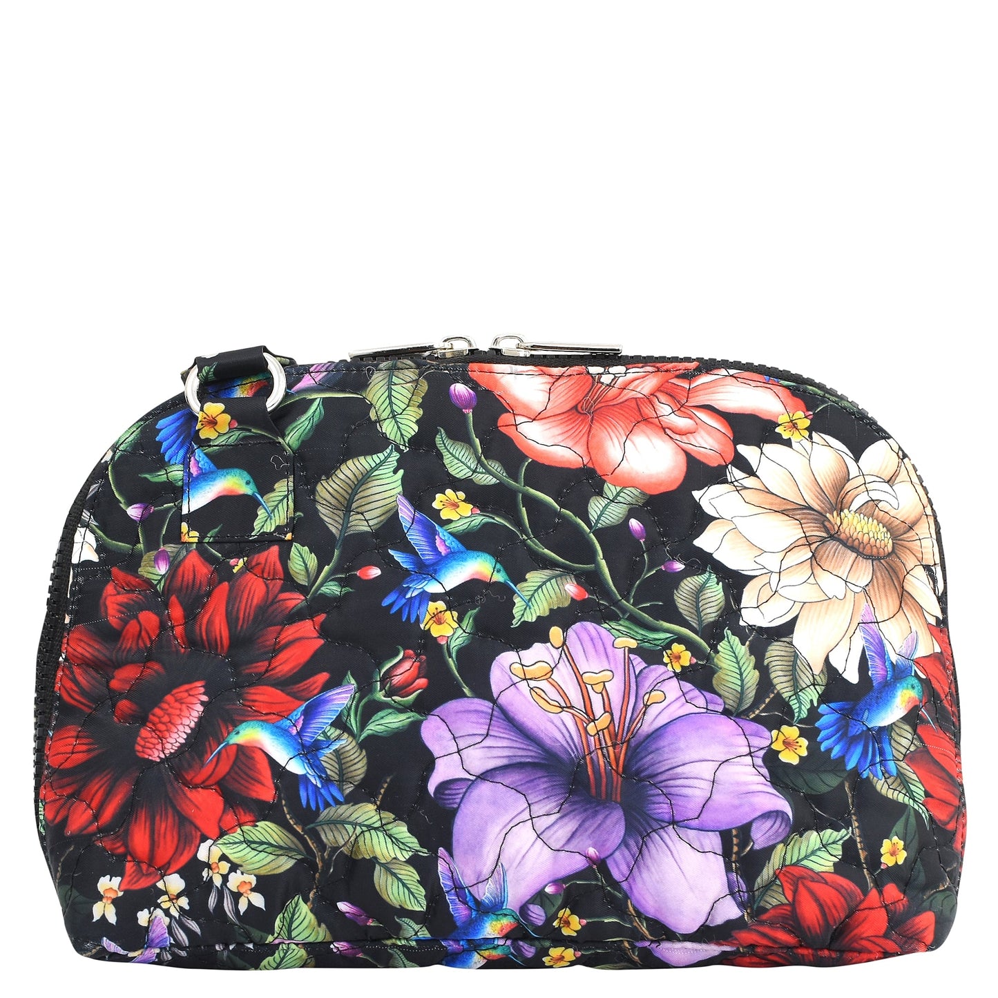 Wanderlust Quilted Fabric Dome Crossbody - 16017