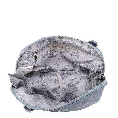 Wanderlust Quilted Fabric Dome Crossbody - 16017