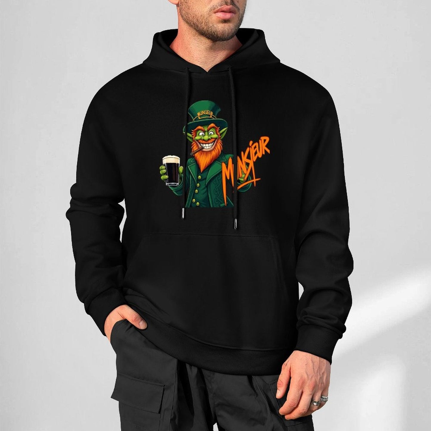 Munsieur St. Patrick's Day Collection for Men – The Leprechaun Hustler Hoodie