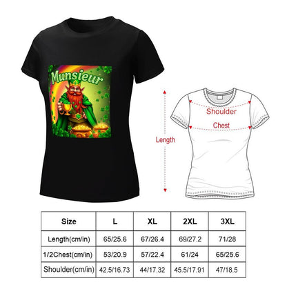 Munsieur St. Patrick's Day Collection T-Shirt for Women – Lucky Charm II