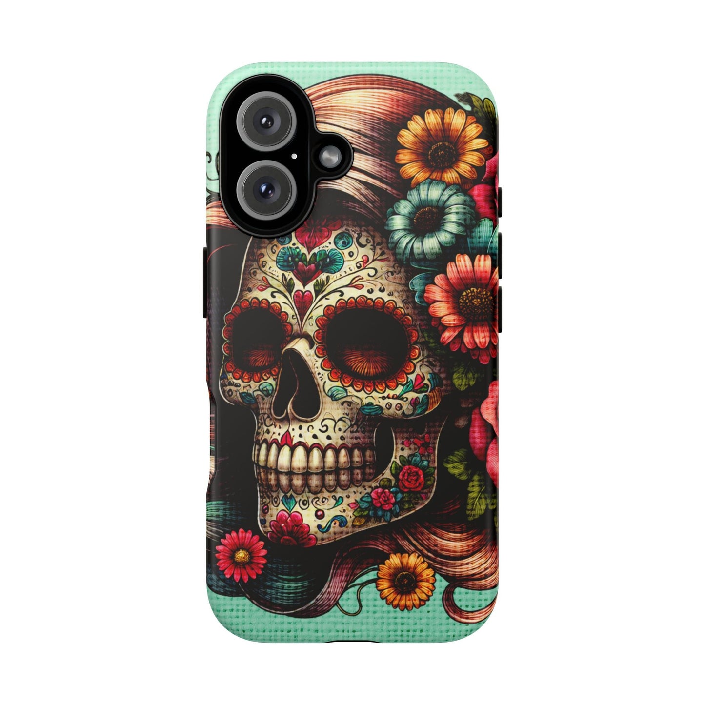 Sugar Skull Tough Phone Case