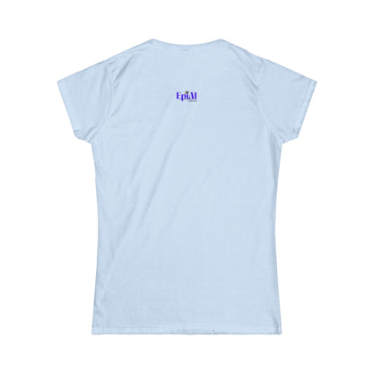 Cat Lady Women's Softstyle Tee - Perfect for Cat Lovers