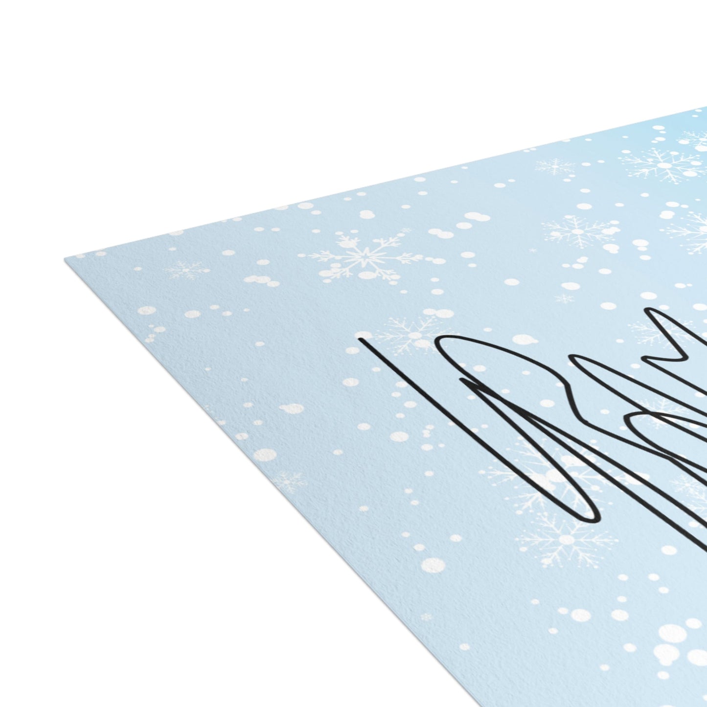 Kitty & Christmas Tree Postcard Bundles (envelopes included)