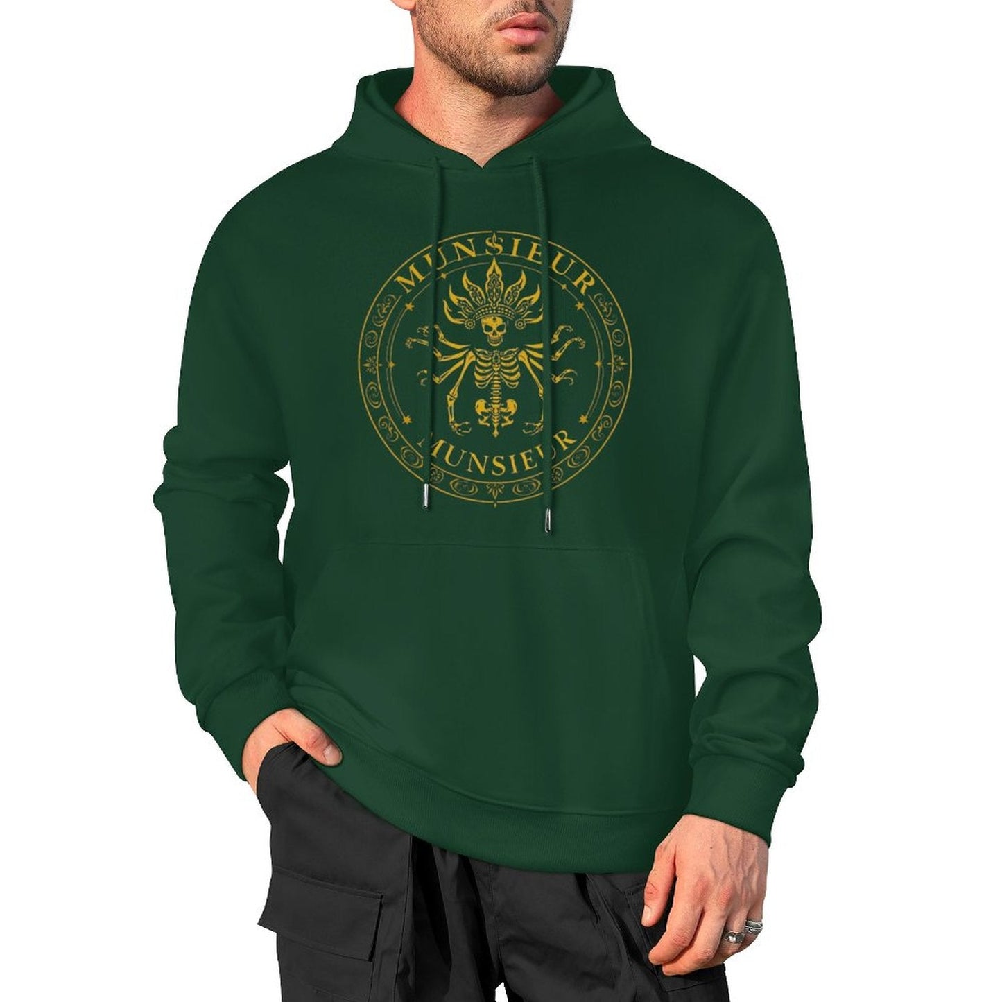 Munsieur Bone Deep: The Ultimate Skull Hoodie for Men