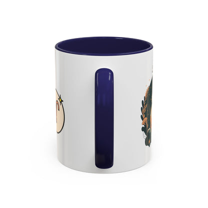 Aries Zodiac Accent Coffee Mug - Bold & Creative Zodiac Mug (11oz)