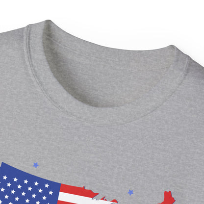 Forever Grateful Veterans Tee - Cotton Shirt for Memorial Day USA Flag Gift for Heroes