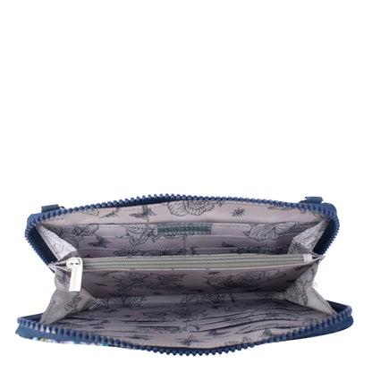 Wanderlust Quilted Fabric Organizer Crossbody - 18004