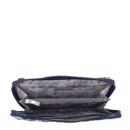 Wanderlust Quilted Fabric Organizer Crossbody - 18004