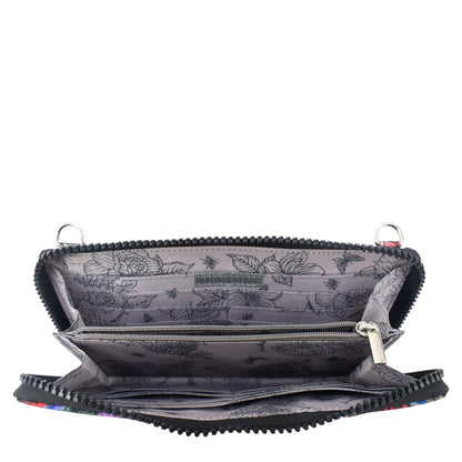 Wanderlust Quilted Fabric Organizer Crossbody - 18004