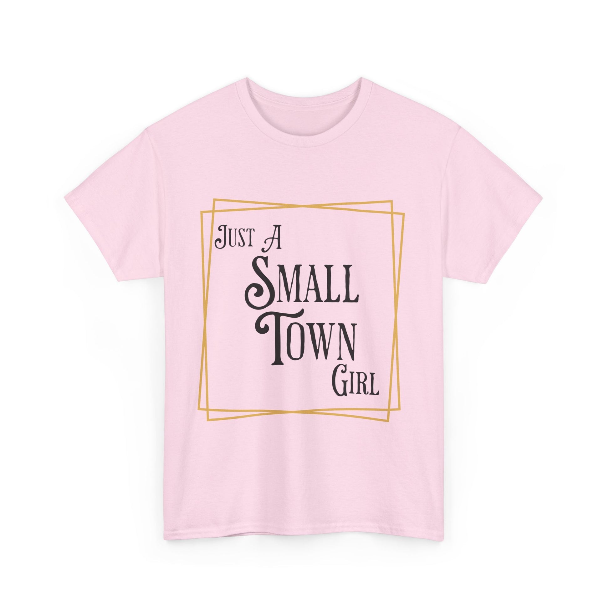 "Just a Small Town Girl" Cotton Tee - Aaria Tees