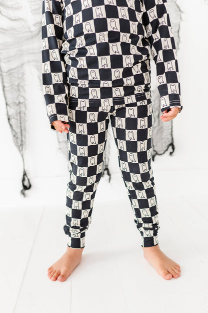 Checkered Ghost | BAMBOO PJ SET