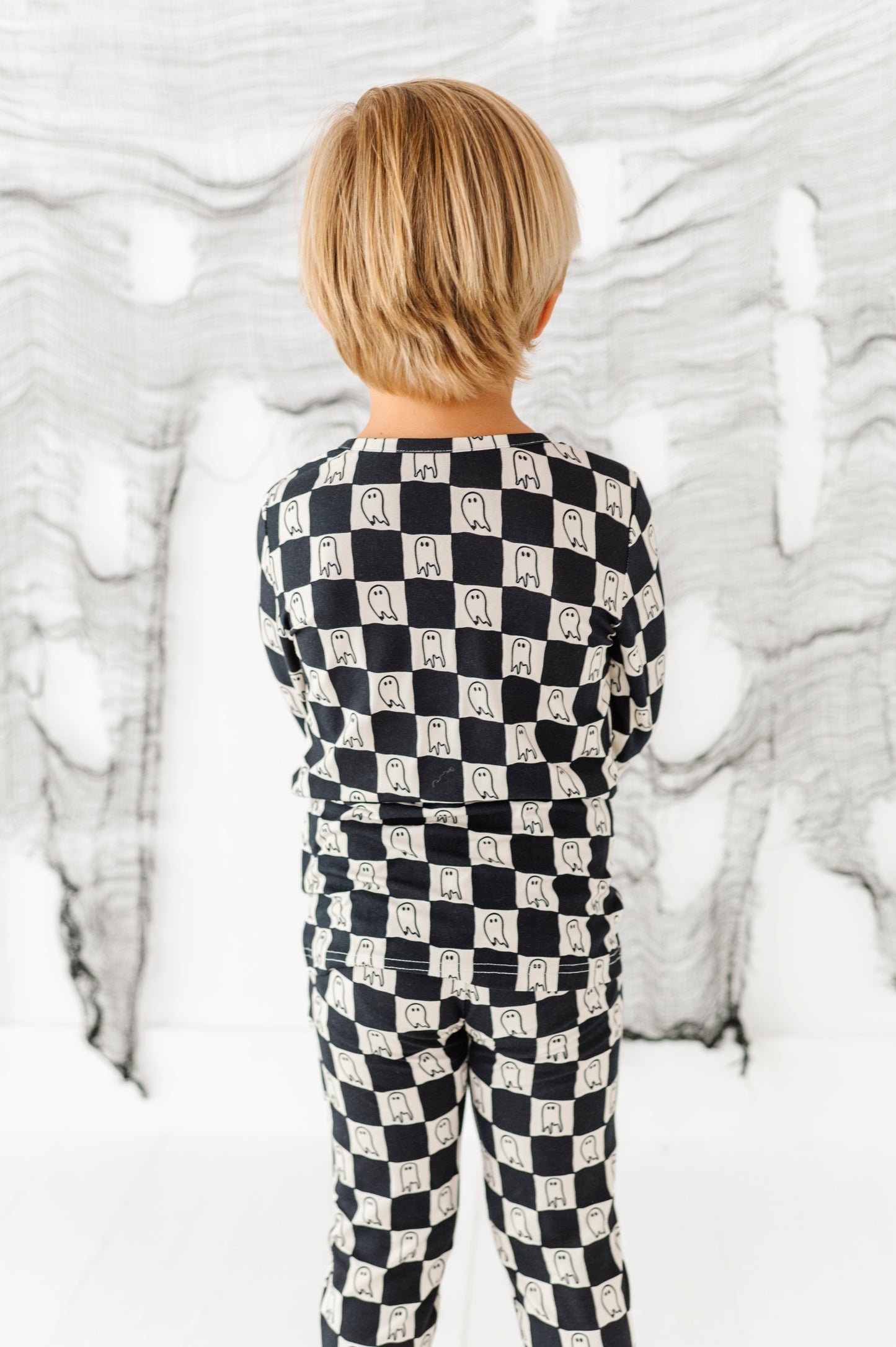 Checkered Ghost | BAMBOO PJ SET