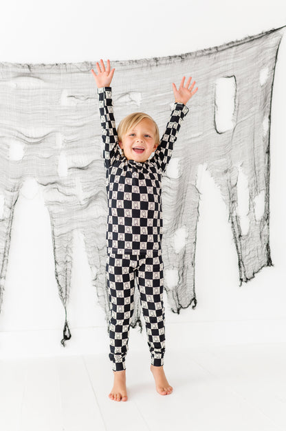 Checkered Ghost | BAMBOO PJ SET