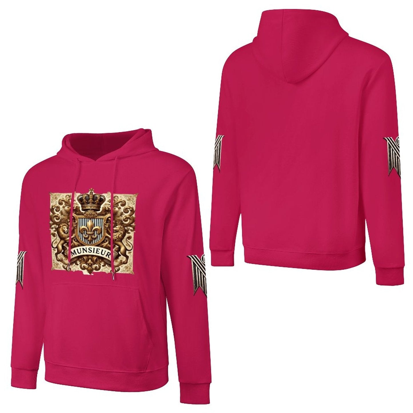 Munsieur Bold Urban Fashion Hoodie - Premium Streetwear