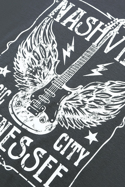 Nashville music City Graphic Tee