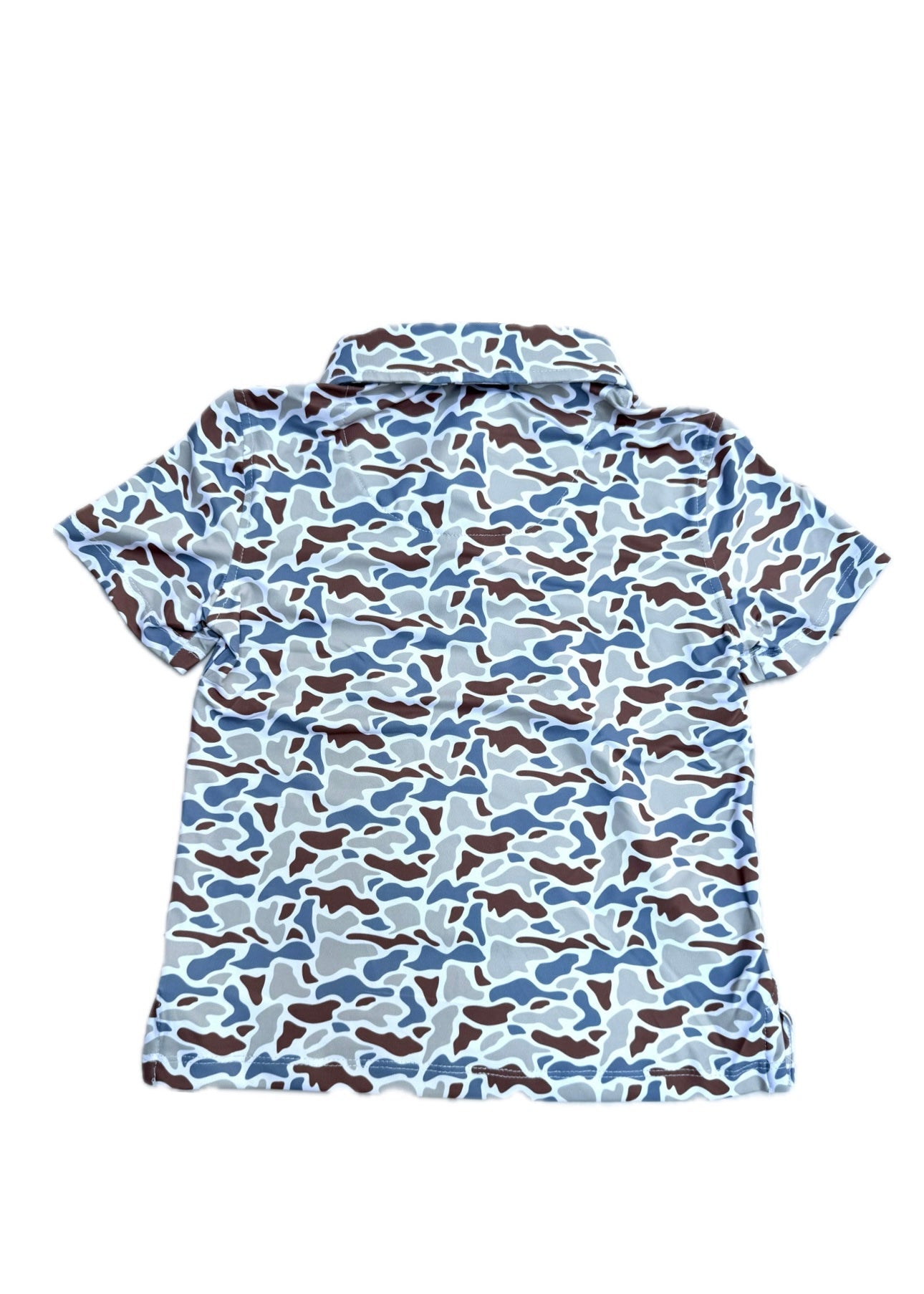 Woodland Camo Polo Shirt