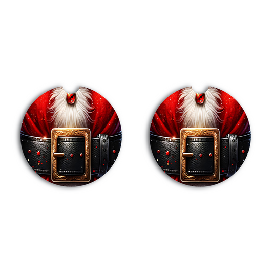 Santa’s Belt Car Coaster