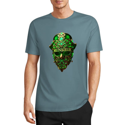 Munsieur St. Patrick's Day Collection "Skull of Clovernook" Tee for Men