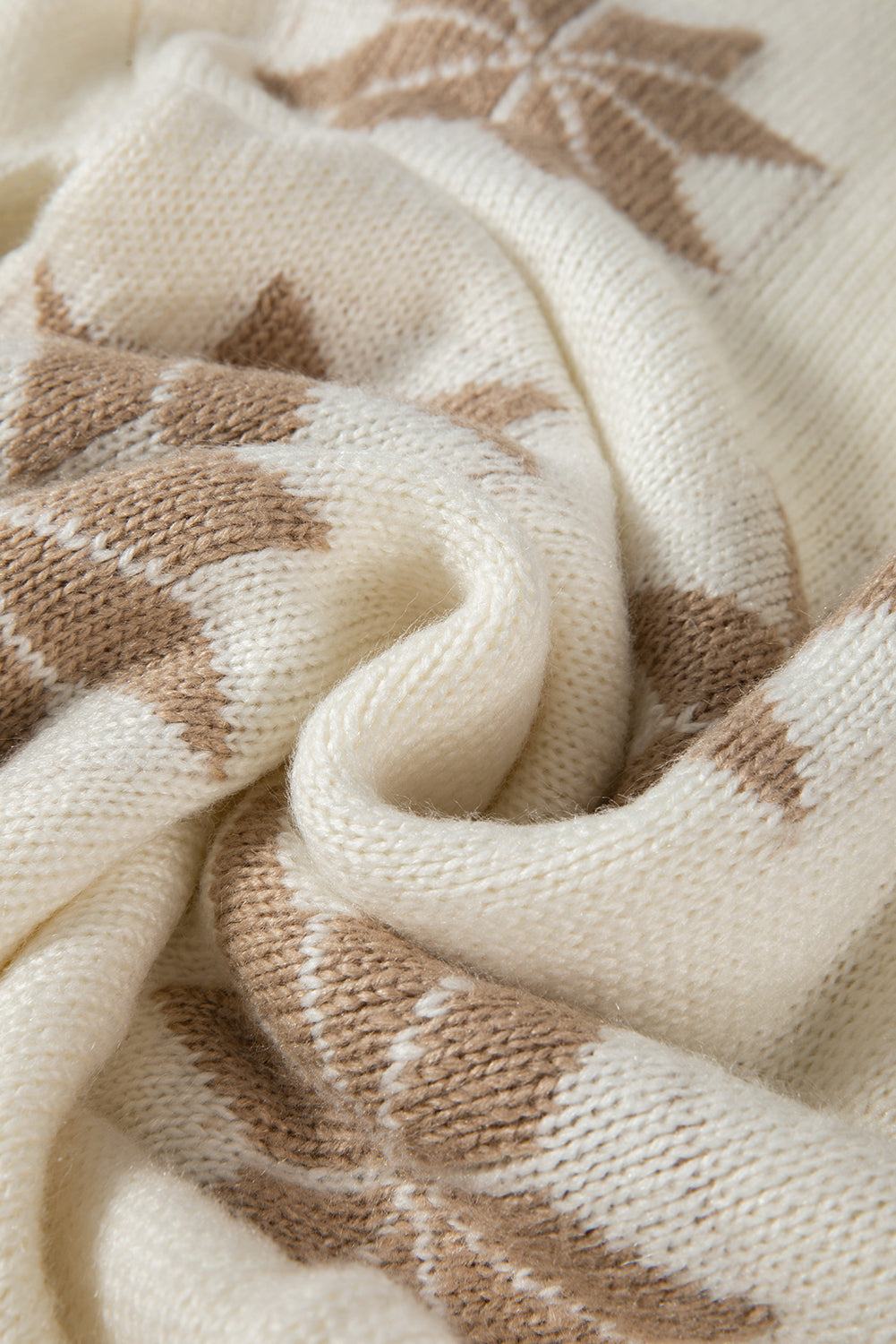 Christmas Snowflake Crewneck Sweater