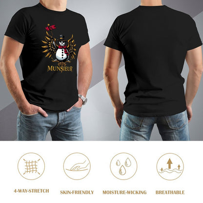 Munsieur Design Christmas Collection "Jack Floss" Tee for Men