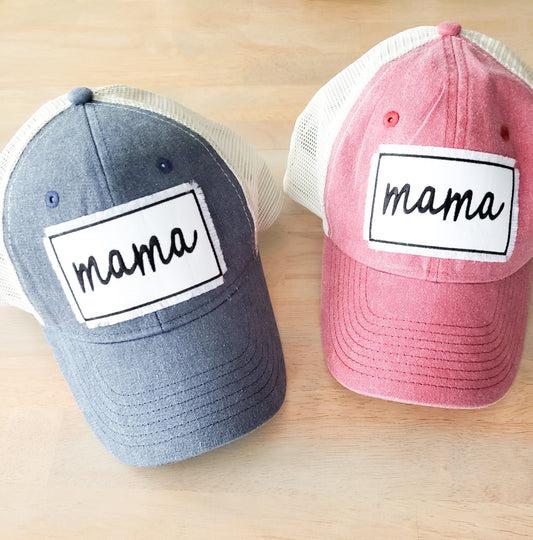 Mama Patch Vintage Trucker Hat