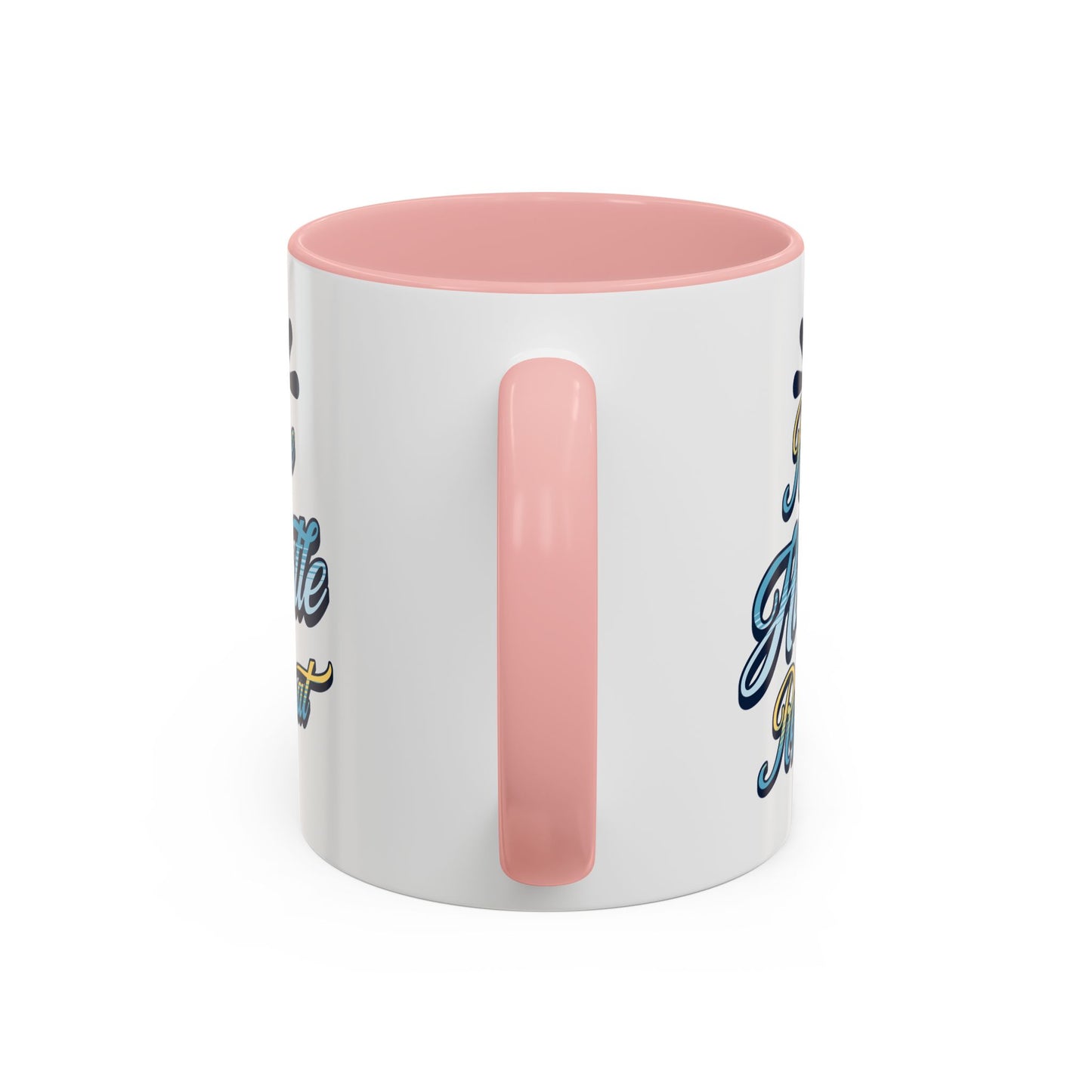 Rise Hustle Repeat Accent Coffee Mug – Inspiring Motivational Drinkware Mug