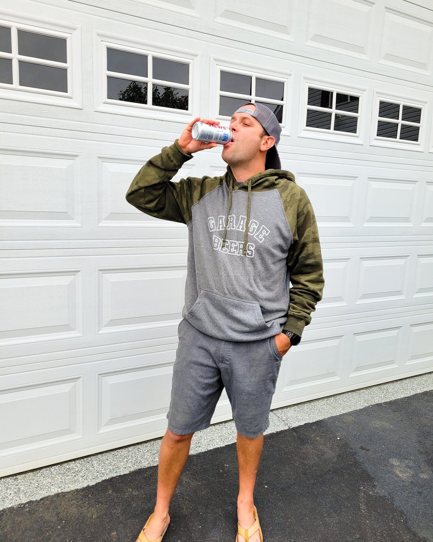 Garage Beers Camo Hoodie
