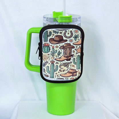 Howdy Cutie Zippered Pouch/Bag For 40oz Tumbler