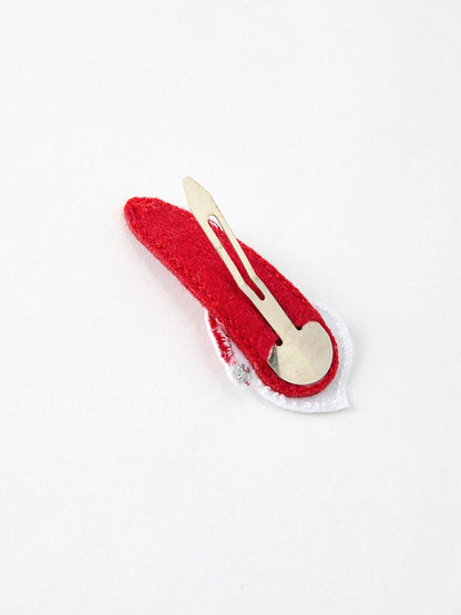 Christmas Santa Girls Hair Clip