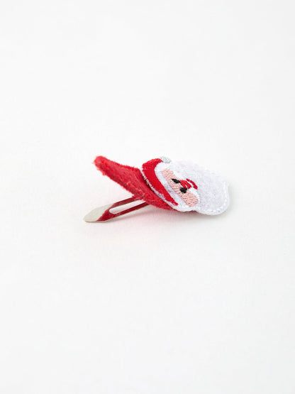 Christmas Santa Girls Hair Clip