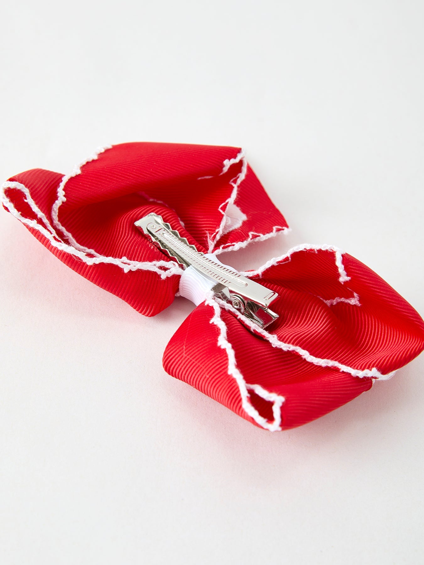 Winter Christmas Santa Hair Clip 4.3inch