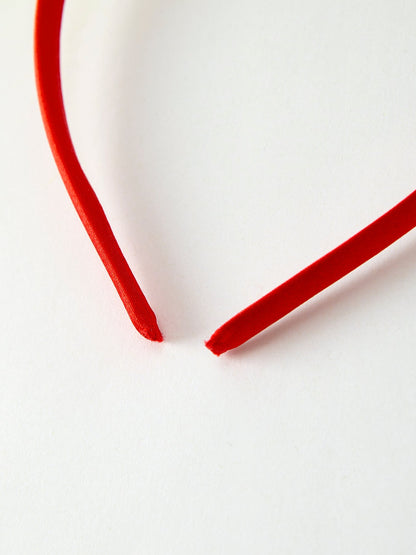 Christmas Whimsical Characters Headband with Heart Detail