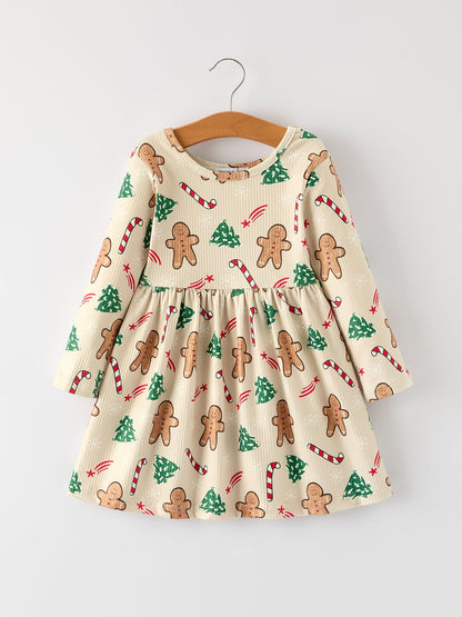 Gingerbread Christmas Dress: Sweet Holiday Vibes
