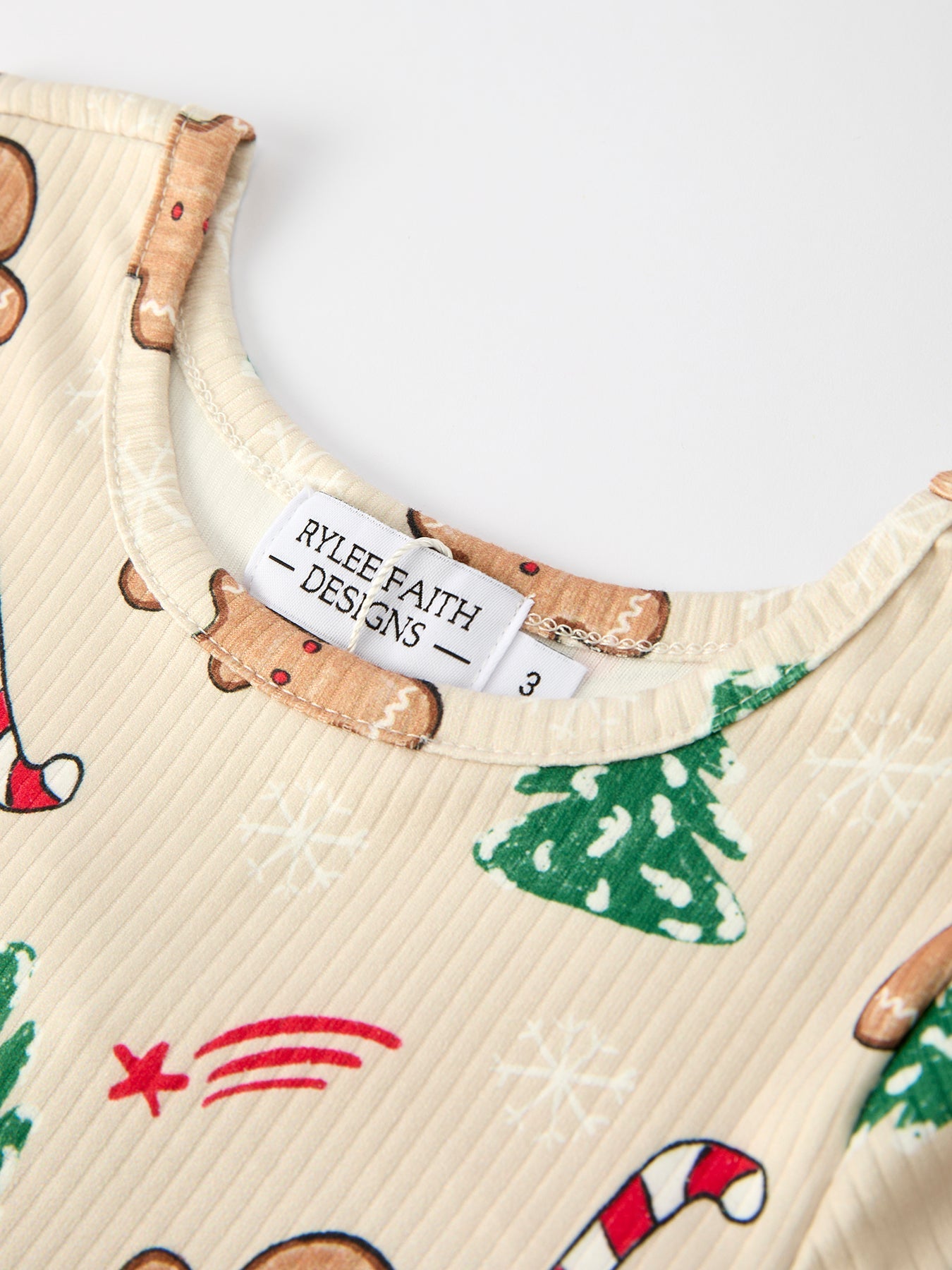 Gingerbread Christmas Dress: Sweet Holiday Vibes