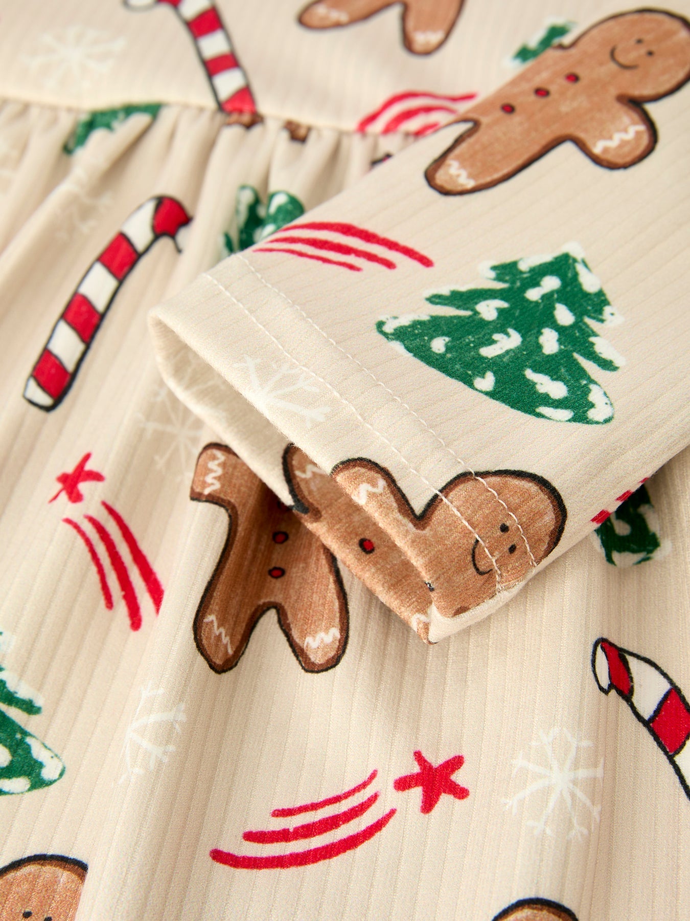 Gingerbread Christmas Dress: Sweet Holiday Vibes