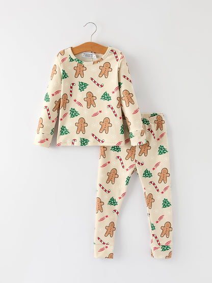 Gingerbread Christmas Girls Pajamas: Sweet Holiday Vibes