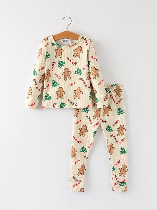 Gingerbread Christmas Girls Pajamas: Sweet Holiday Vibes