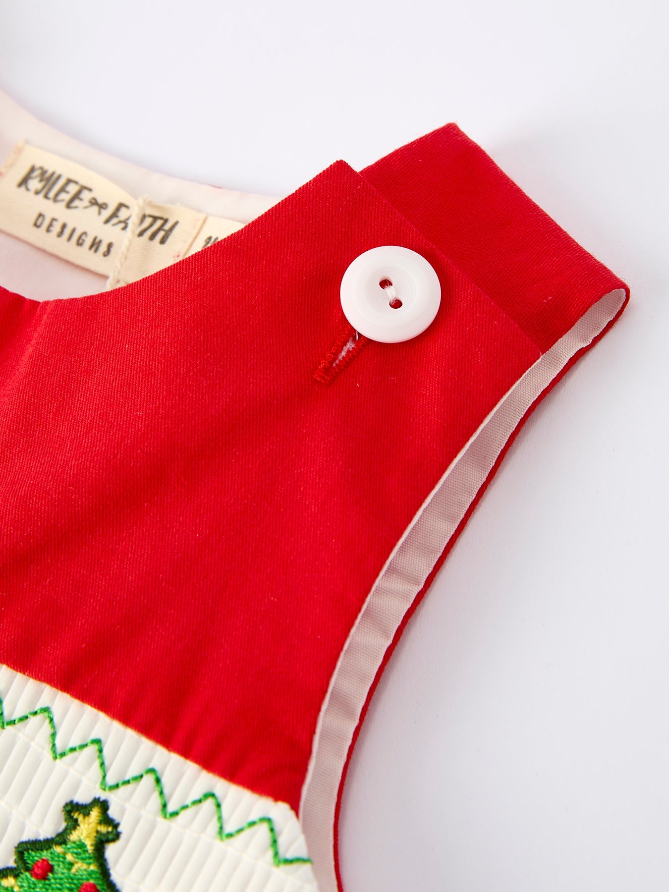 Christmas Baby Boys Romper: Adorable Green Christmas Tree Embroidery