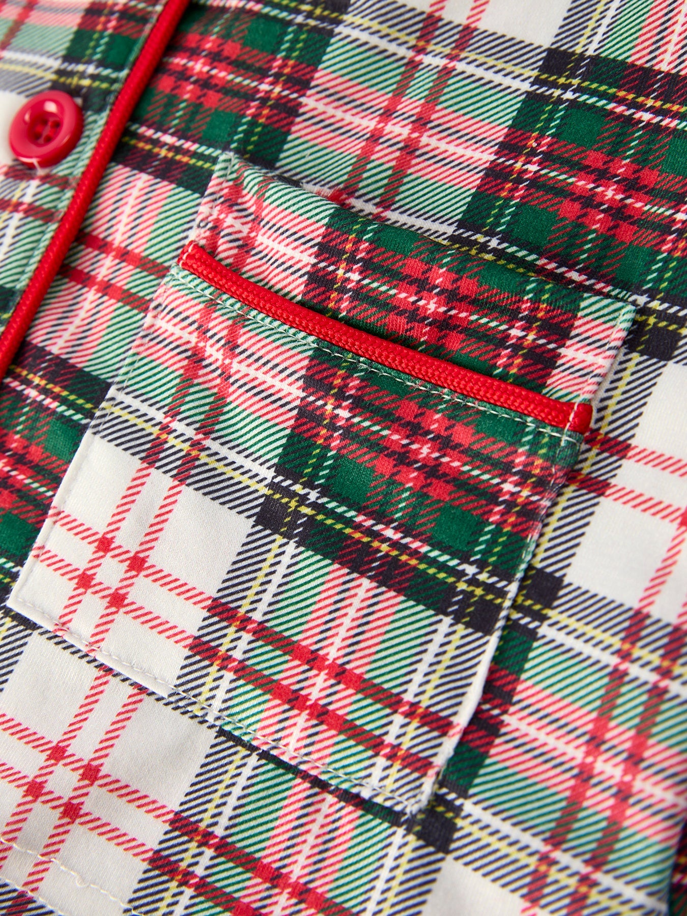 Toddler Girls Christmas long sleeves Plaid Set with Santa Applique