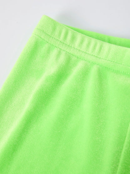 Christmas Party Outfit for Girls – Pink Letter Long Sleeve Top with Pants